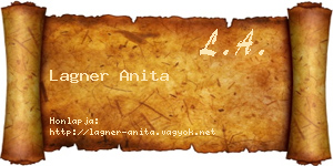 Lagner Anita névjegykártya